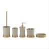Buy cheap Luxury sand Polyresin Bathroom Accessories Five-Piece Set S waist shape from wholesalers