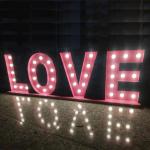 Led Bulb 3ft 4ft Marquee Letter Sign Wedding Love Letters