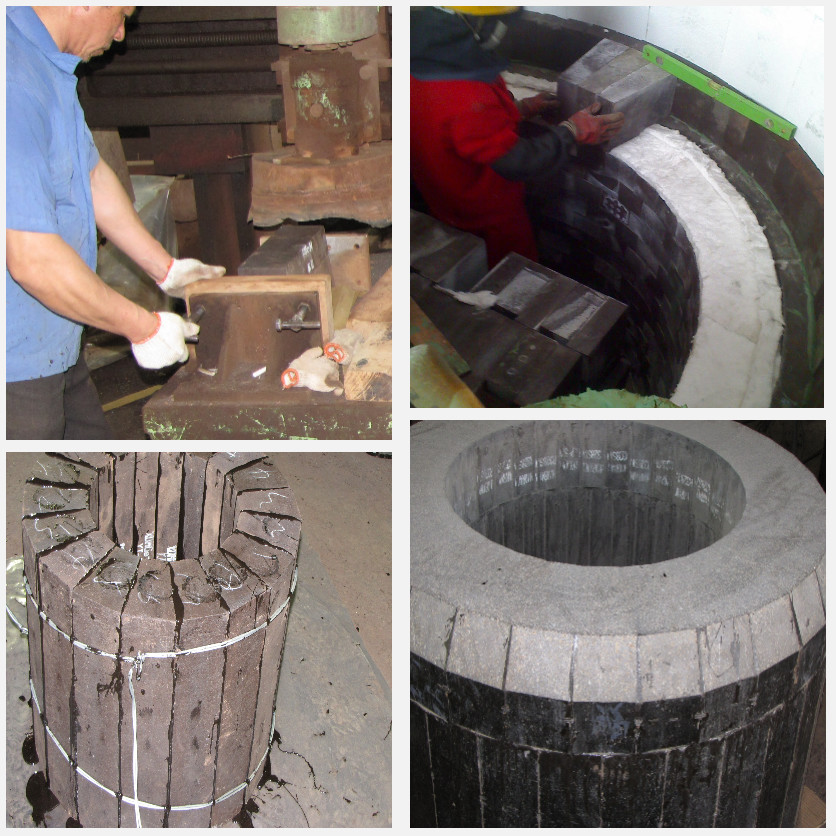 Black Brown Chrome Magnesite Bricks Rebonded High Temperature Brick