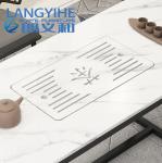 140cm Slate Dining Room Table Modern Italy Minimalist Luxury Metal