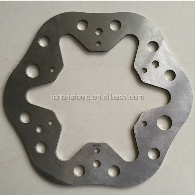 Customized 1/4" Rotor Thickness Micro Sprint Titanium Slotted Rotors 9.50 Inch Universal Design for High Standards