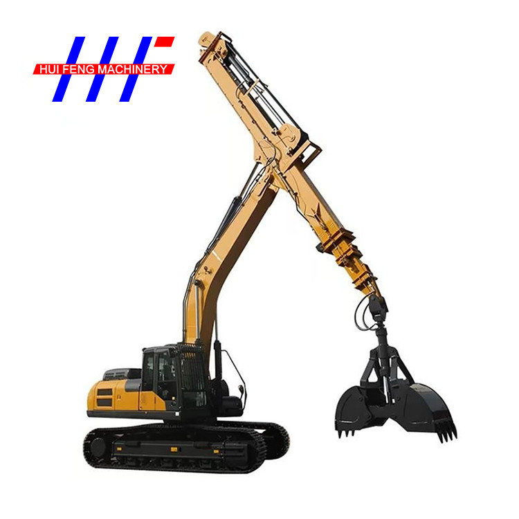 Pc240 Excavator Telescopic Boom 27180mm Telescopic Dipper Arm Excavator