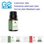 Customized Label Sticker Printing any size Circle Oval Labels