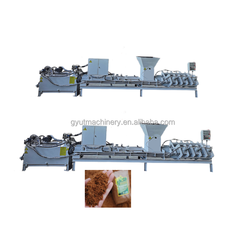 5kg COCOPEAT Coir Pith Block Machine for Compressed Coconut Cocopeat Bricks Making