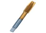 ISO529 67HRC Tin Coated Spiral Point HSS Machine Taps