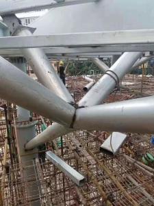 Quality GB Standard Landmark Building Steel Frame For Gymnasium , Airport wholesale