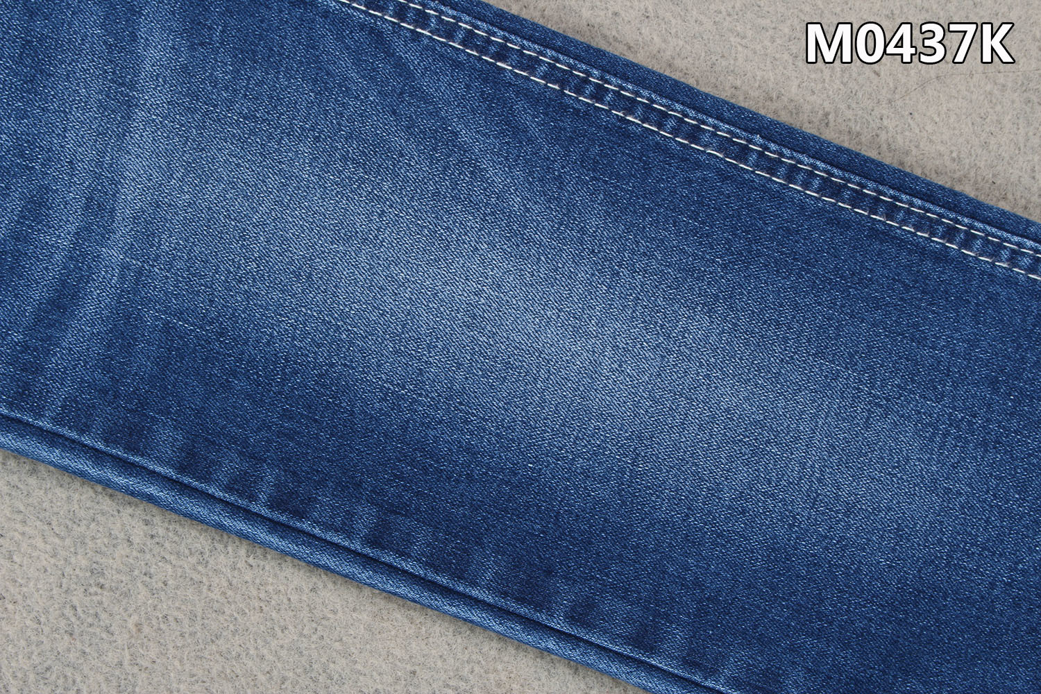 Elastic Women Jeans Fabric 10.5oz Middle Weight TR Denim Material With Slub Character