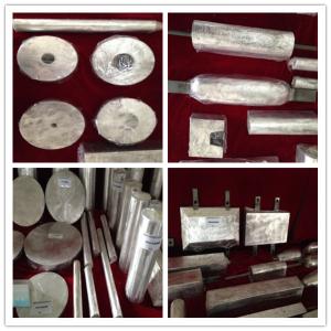 Quality Pipeline Cathodic Protection System , Sacrificial Cathodic Protection anodes 17 lbs 7.7 kgs wholesale