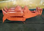 Seven Tooth Rotate Wood Grapple / Timber Grapple for Hitachi EX230 Excavator