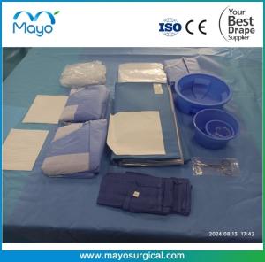 Quality Hospital Medical Sterile Surgical Intervention Femoral Angiography Drape Pack wholesale