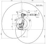 Industrial Arc Welding Kawasaki Robot 6 Axis Automatic Handling Robot Arm
