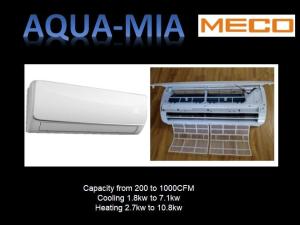Quality Wall Mounted Air Conditioning Unit , Hot / Chilled Water Hi Wall Unit 7.2KW 2TR wholesale