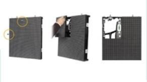 Quality Indoor P2.9 Front Service Led Sign Rental Die Casting Cabinet Material 500x500mm wholesale