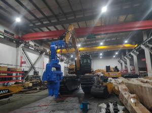 Quality 1800cm 3300rpm Hydraulic Pile Hammer Fast Converting Stable Running wholesale
