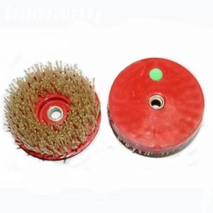 Quality Resin Bonded Round Diamond Brush 4&quot; 5&quot; Size Stable Quality For Stone wholesale