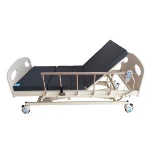 Quality White Three-function Electric Nursing Bed for Professional Patient Disability Hospital Care wholesale