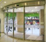 Full or semi circle Concave or convex version arc door / curved glass doors