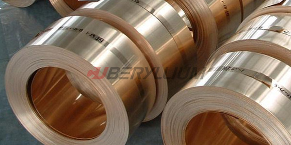 UNS C17410 Beryllium Bronze Alloy Tapes For Switch Parts High Electrical Conductivity
