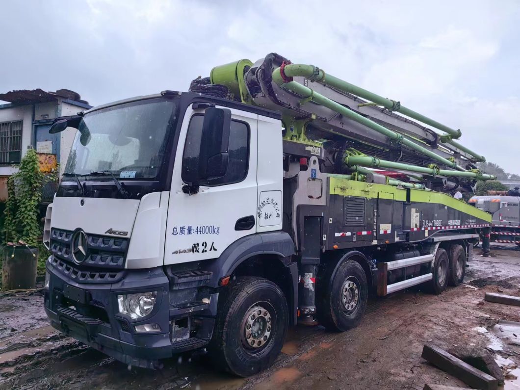 56m Concrete Pump Truck Pump on Mercedes-Benz Truck