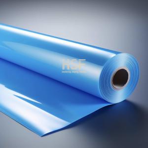 Quality 12um Translucent Blue PET Fluorosilicone Coated Release Film wholesale