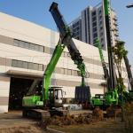 Teledipper Excavator Arms With Hydraulic Clamshell Bucket Slope Excavation Arm