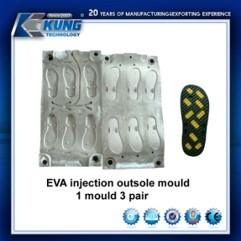 Quality OEM Rubber Shoe Sole Mould Antirust Multipurpose Double Color wholesale