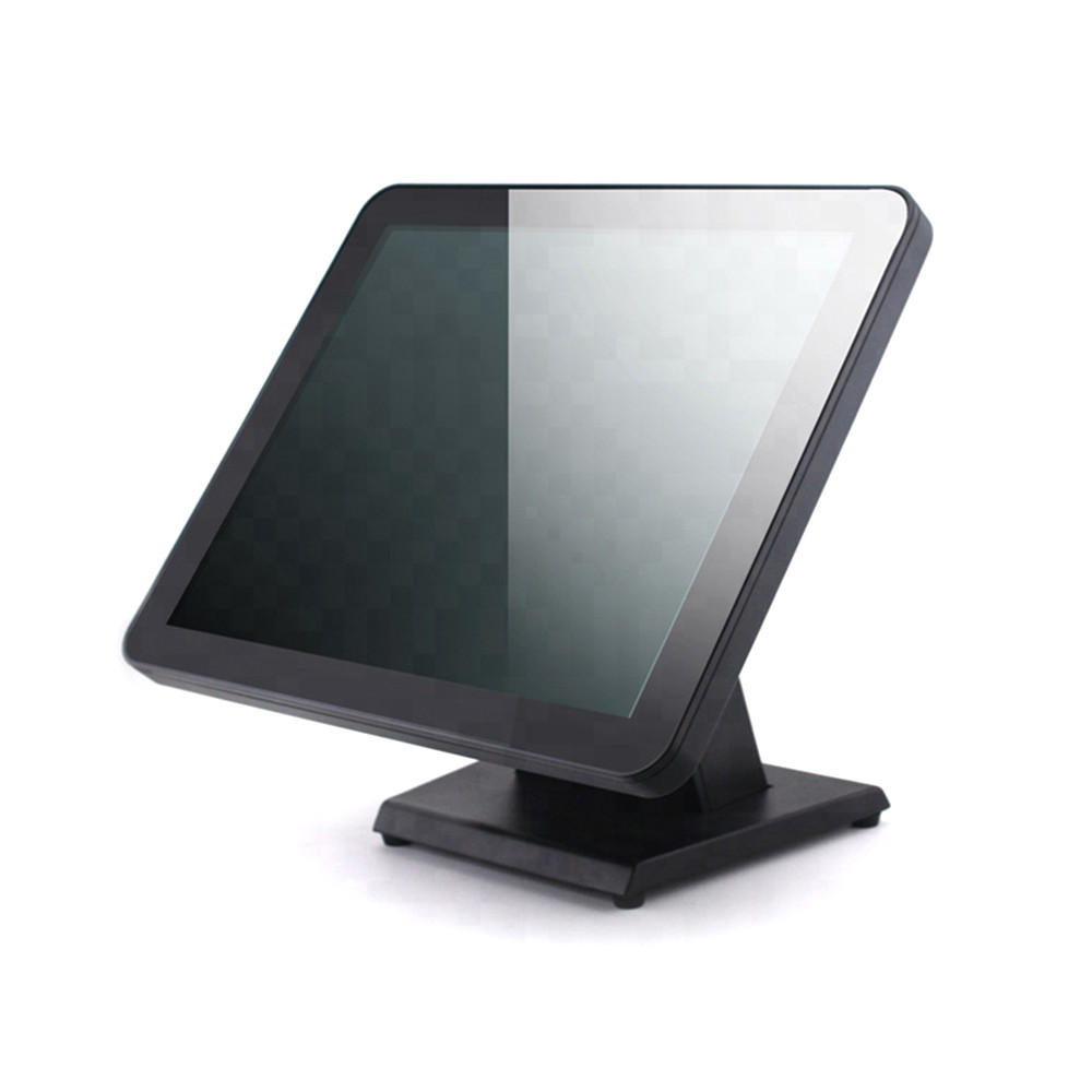 Pure Flat 15 Inch 12DC 5A PCAP POS Touch Screen Monitor For Billing 8 Languages