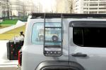 Electrophoresis Car Side Ladder Aluminum Alloy Roof Rack Side Ladder