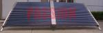 Non Pressure Heat Pipe Evacuated Tube Solar Collectors Double Side For Pool
