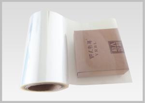 Quality Calendered Clear PVC Shrink Film packaging 40 Mic Easy Handling , Length 1000m-5000m wholesale