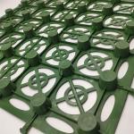 Black Green HDPE Impounding Drainage Cell Mat Board for Effective Water Control