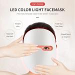 Handheld Infrared 7 Colors LED Light Photo Therapy Face Mask