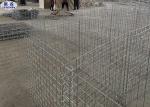 Welded Galvanized Gabion Box For Stone Retaining Wall Steel Wire Material