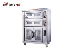 Quality Restaurant Industrial Baking Oven Double Deck 1300x835x1800mm Proofing Bread wholesale