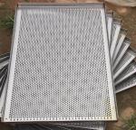 Metal Perforated Wire Basket Cable Tray , Stainless Steel Baking Sheet For Food
