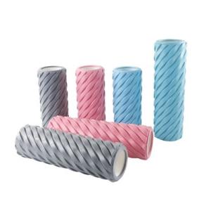 Quality BSCI 45*14cm Yoga Fitness Foam Roller EPE Foam Gym Massage Roller wholesale