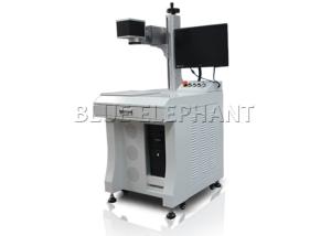 Quality 3D Mini Acrylic Fiber Laser Engraving Machine , Portable Metal Laser Printing Machine wholesale