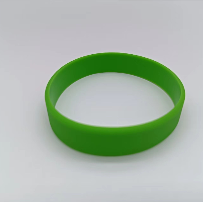 Moulding Service Customizable Debossed Color Filled Silicone Wristband with Logo