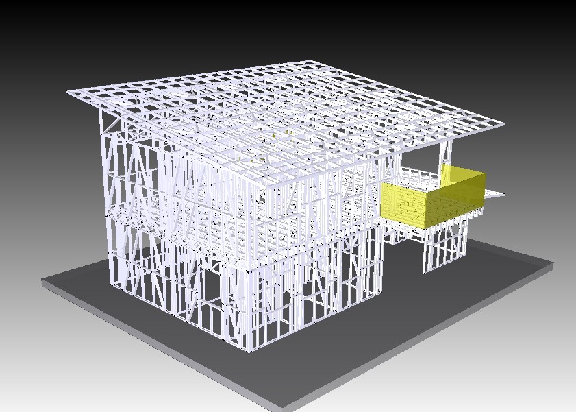 EU/USA/NZ/Australia Standard Light Steel Frame Prefabricated Kit Home For South American