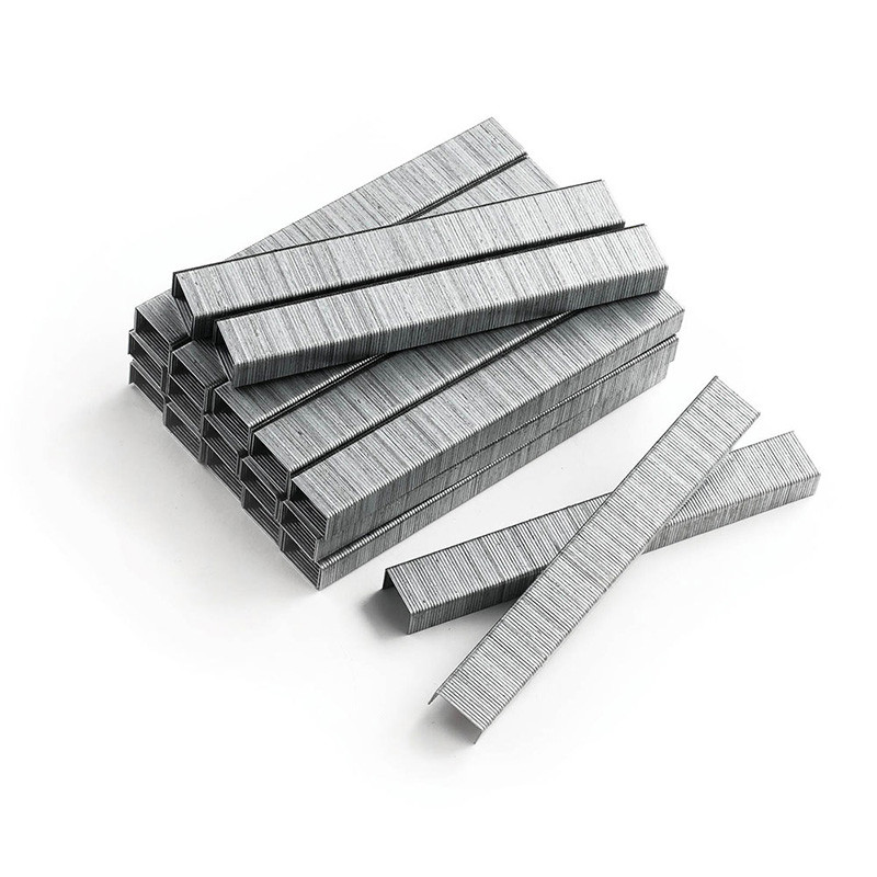 3/8 In. Galvanized Steel Staples Divergent Point 20 Gauge Crown Staples T50 For Roofing