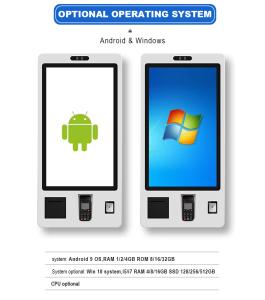 Quality Qtenboard Wholesale 32 43 50 55 65 75 Inch 4k Indoor Floor Standing Lcd Touch Screen Kiosk Self Service Kiosk for Shop wholesale