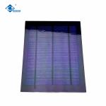 6V All Black Semi-flexible Solar Panels 3W 4W 5W 6W PET Solar Panel ZW-4W-PET