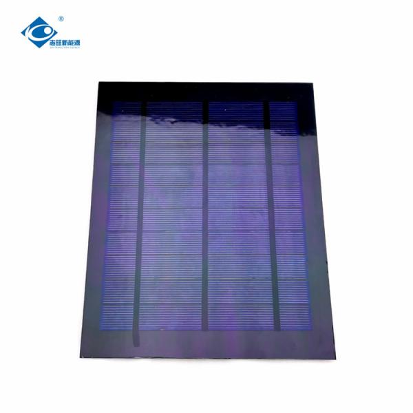 6V All Black Semi-flexible Solar Panels 3W 4W 5W 6W PET Solar Panel ZW-4W-PET