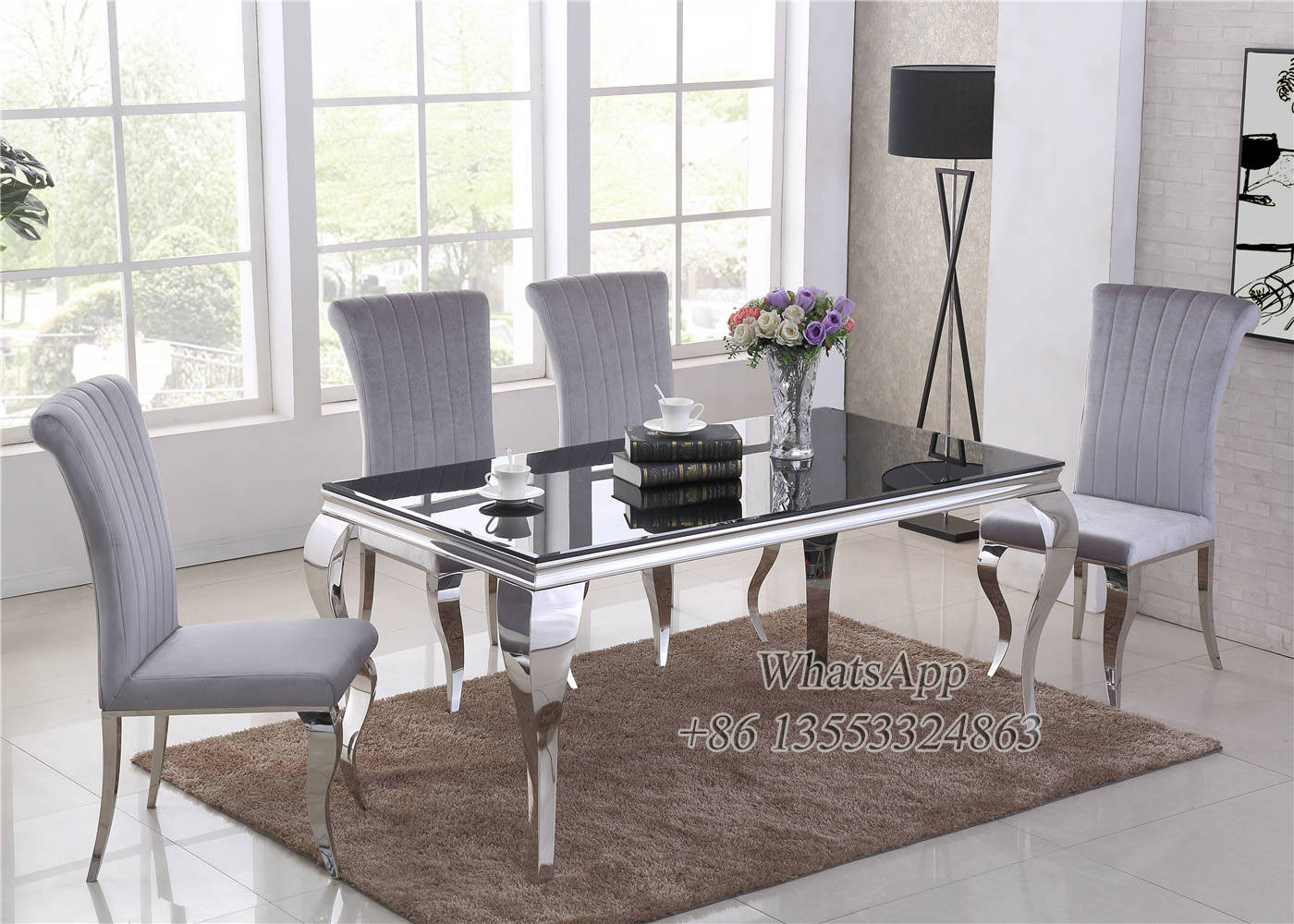 Modern Design Stainless Steel Dining Table Top For Sale With Low Price (YS-6)