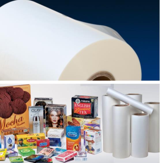 Moisture Proof BOPP Laser Transparent Pillar PET Holographic Thermal Film For Printing