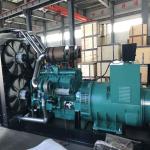 600KVA Cummins Diesel Generator Set Green 6 Cylinder Diesel Engine Generator