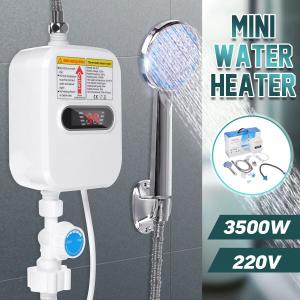 Quality 3500W IPX4 ABS Plastic Electric Hot Water Tap For Shower Room wholesale