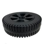 8 Inch Blow Molding Solid Plastic Wheels For Garden Caddy / Trolley / Industrial