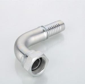 Quality Supply Excavator Stainless Steel Hydraulic Hose Fitting 90 Degree Elbow Bsp Female 60 Degree Cone 22691 wholesale
