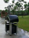 304S Stainless Steel Wood Fired Pizza Oven 70cm Outdoor Stainless Steel Pizza